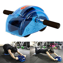 Load image into Gallery viewer, Ab Roller for Abs Workout Abdominal Exercise Rollers, Abdominal Roller 4 Wheels Muscle Exerciser
