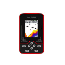 Load image into Gallery viewer, Keenso Wireless Sonar Fish Finder, Portable Handheld Depth Finder with 2.6 Inch Color Screen, 125KHz Smart Ultrasonic Technology for Kayak Boat Fishing (125KHz F13)
