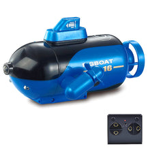 Load image into Gallery viewer, Mini Remote Control Submarine, RC Submarine Toy 4-Channel Remote Control Toy Forward/Diving
