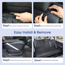 Load image into Gallery viewer, ALLANSING Upgraded 900D Heavy Duty Dog Back Bench Seat Cover for Full‑Size Trucks, Car Seat Protector, Seatbelt &amp; Armrest Compatible, Waterproof &amp; Non‑Slip for Dogs &amp; Kids
