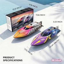Load image into Gallery viewer, BEZGAR RC Boat, 12 inch Remote Control Boat for Kids and Adults - TX136
