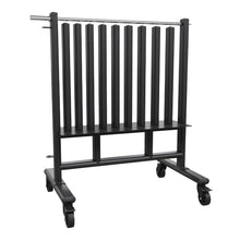 Load image into Gallery viewer, Power Systems Premium Dumbbell Storage Rack – Mobile Weight Rack with Wheels, Heavy Duty Steel Organizer for Home Gym, Fitness Studio &amp; Commercial Use, Secure Space Saving Design (Rack Only)
