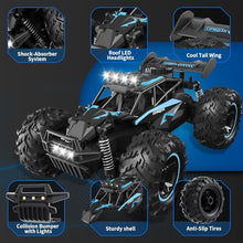 Load image into Gallery viewer, Remote Control Car &amp; RC Cars, 2.4GHz 25KM/H High Speed RC Car, 1:18 Off-Road Monster Truck

