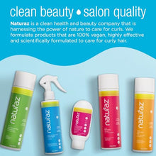Load image into Gallery viewer, Naturaz 3-Step Moisture Burst System for Tight Curls &amp; Coils with Curly Hair Shampoo, Leave In Conditioner Spray &amp; Hair &amp; Scalp Moisturizer – Softens Dry Hair, Detangles, Boosts Growth &amp; Soothes Scalp
