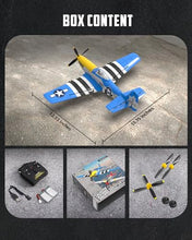 Load image into Gallery viewer, VOLANTEXRC RC Plane 4 Channel P51D Mustang Remote Control Airplane Fighter RTF
