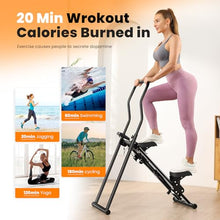 Load image into Gallery viewer, BODYWAKER Vertical Climber, Pro Stair Stepper for Full-Body Workout, Compact &amp; Foldable Cardio Exercise Stair Climber with Extended Step Range, Improved &amp; Adjustable Handlebar &amp; Pedals.
