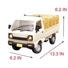 Load image into Gallery viewer, RC Car 1/10 RC Drift Car RTR Remote Control Car, Kei Truck Crawler Off Road 2.4G with Proportional Throttle Steering
