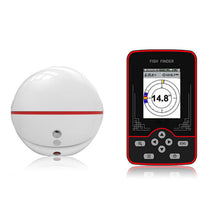 Load image into Gallery viewer, Keenso Wireless Sonar Fish Finder, Portable Handheld Depth Finder with 2.6 Inch Color Screen, 125KHz Smart Ultrasonic Technology for Kayak Boat Fishing (125KHz F13)
