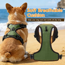 Load image into Gallery viewer, No Pull Dog Harness, No-Choke Soft Padded Reflective Dog Vest Harness with Front Clip &amp; Top Handle, 2 Quick-Release Buckles, Adjustable for Small Medium Large Dogs
