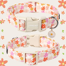 Load image into Gallery viewer, ARING PET Spring Summer Dog Collar-Cute Floral Doggy Collar for Small Dogs, Adjustable Cotton Sunflower Pet Collars Puppy Collar for Small Medium Large Dogs

