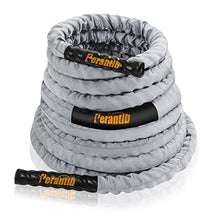Load image into Gallery viewer, Perantlb Battle Rope for Fitness, 1.25-inch 30ft Training Rope is Suitable for Fitness Beginners, Women and Teenagers,Exercise Ropes Training Ropes for Home Gym(without Anchor kit)
