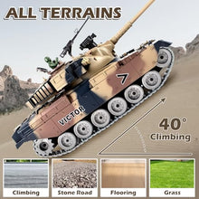 Load image into Gallery viewer, Supdex RC Tank, 1:18 Alloy Metal US M60 Remote Control Army Model Toys That Shoots
