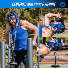 Load image into Gallery viewer, G Gabantt- Neck Exerciser and Neck Trainer. Adjustable Neck Harness Weight Lifting, 4 Way Neck Training - Head Harness for Neck Exercises and Neck Muscle Builder. Neck Strengthener Workout Equipment
