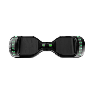 Electric Hoverboard | 7MPH Top Speed, 6 Mile Range, 5HR Full-Charge, Built-In Bluetooth Speaker, Rider Modes: Beginner to Expert, Black