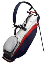 Load image into Gallery viewer, Titleist Golf Players 4 Carbon Less Logo Stand Bag Navy/White/Red
