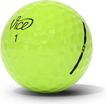 Load image into Gallery viewer, Vice Pro Golf Balls, Neon Lime (One Dozen)
