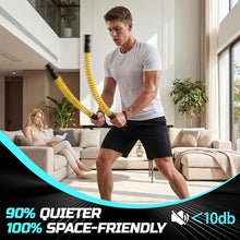 Load image into Gallery viewer, Weighted Cordless Battle Ropes for Home Gym &amp; Apartment with Workout Guide
