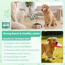 Load image into Gallery viewer, Dog Hip and Joint Supplement, Glucosamine Chondroitin Chews with Green Lipped Mussel Omega 3 Collagen Support Joint Flexibility Pain Relief, Joint Supplements for Small Large Breeds Dogs, 90 Count
