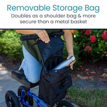 Load image into Gallery viewer, Vive Mobility All Terrain Knee Scooter Walker for Foot Injuries - Adult Broken Leg Crutch Cart Roller for Surgery, Broken Foot, Ankle Injury - Kneeling Rolling Steerable Seated Wheel Scooter Aid
