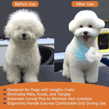 Load image into Gallery viewer, Professional Pet Grooming Dryer 3-in-1 Dog Blow Dryer with Brush, Adjustable Temp, Quiet &amp; Portable
