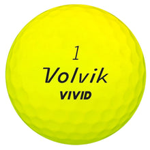 Load image into Gallery viewer, Volvik Vivid Twilight Glow in the Dark Golf Balls (Flashlight Combo Pack, Yellow)
