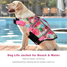Load image into Gallery viewer, Doglay Dog Life Jacket, Dog Life Vest for Swimming Boating, Adjustable Puppy Life Jacket with Reflective Stripes, Superior Buoyancy Pet Swimming Vest for Small Medium and Large Dogs
