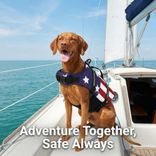 Load image into Gallery viewer, Doglay Dog Life Jacket for Swimming and Boating, Adjustable Puppy Life Vest with Reflective Stripes, Superior Buoyancy Pet Swimming Vest for Small Medium and Large Dogs
