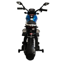 Load image into Gallery viewer, 12V Ride On Motorcycle with Training Wheels, Electric Dirt Bike with Hand Racing Foot Brake, PU Seat, MP3, USB, Birthday Gifts

