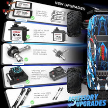 Load image into Gallery viewer, 4X4 All Terrains Waterproof Off Road Hobby Grade Large Fast Racing Buggy Toy Gift Monster Trucks

