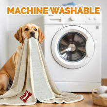 Load image into Gallery viewer, Embroidered Dog Blanket with Name, Personalized Pet Blankets for Dog for Bed Car Couch, Custom Waterproof Dog Blanket Soft &amp; Comfortable for Small, Medium &amp; Large Pet, Best Gift for Dog Lovers- Cream
