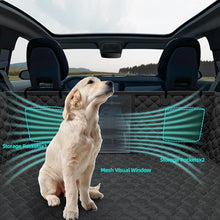 Load image into Gallery viewer, Petiza Back Seat Extender for Dogs Hard Bottom Dog Car Seat Cover for Back Seat Heavy Duty Scratch Proof Nonslip Durable Soft 100% Waterproof Dog Hammock for Car Truck SUV
