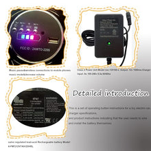 Load image into Gallery viewer, Kids Electric Motorcycle, 12V Electric Motorcycle on Car LED Lights, Music Player &amp; Horn
