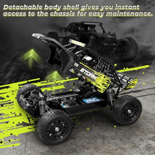 Load image into Gallery viewer, 1:18 Desert Off-Road RC Truck 18856, RTR Fast 36km/h 4WD Electric Truck Splash-Proof.
