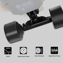 Load image into Gallery viewer, 38&quot; Dual Brushless Hub-Motor Electric Skateboard Longboard Scooter 3.3&quot; PU Wheels
