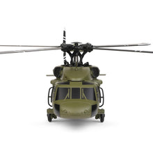 Load image into Gallery viewer, RC Military Helicopters for Adults, 2.4G 4CH Flybarless RC Helicopter with Adjustable Left and Right Hand Throttle (RTF Version)
