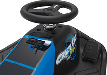 Load image into Gallery viewer, Razor Crazy Cart Shift Electric Go Kart for Kids Ages 6+ - 12V Drifting System, High/Low Speed Switch, Black/Blue
