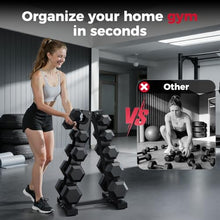 Load image into Gallery viewer, AKYEN A-Frame Dumbbell Rack Stand Only, Weight Rack for Dumbbells
