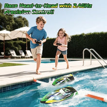 Load image into Gallery viewer, DEERC Fast RC Boat with LED Lights, 30+KM/H, High Speed Remote Control Racing Boat

