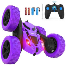 Load image into Gallery viewer, Hamdol Remote Control Car for Kids, 360° Spinning RC Stunt Car with Lights
