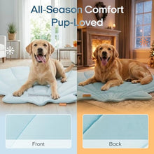 Load image into Gallery viewer, Vagascape Dog Cooling Mat, Washable Pet Cooling Mat, 47" x 45" Thick &amp; Durable Large Cooling Mat for Dogs, Portable Foldable Premium Cooling Pad for Indoor, Outdoor, Travel, Camping, Patio and Beach
