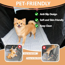 Load image into Gallery viewer, Dog Car Seat Cover 2 Piece Seat Waterproof Hammock and White Cover,Scratch Proof Nonslip Back Seat Pet Bed Mat for Travel Durable Soft Back Seat Covers for Cars Trucks and SUVs ( 23.6” x 51” )
