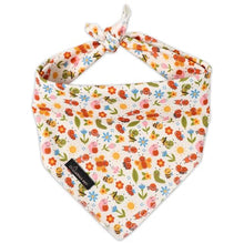 Load image into Gallery viewer, ARING PET Spring Summer Dog Bandanas, Cute Insects Bee Ant Snail Pet Bandana Scarf Triangle Bibs for Puppy Small Medium Large Boy Girl Dogs Cats-L
