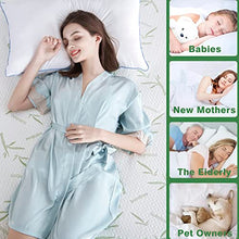 Load image into Gallery viewer, Parkdeny King Mattress Encasement, Waterproof Cooling Rayon from Bamboo, 3D Air Fabric, Breathable, Noiseless, Washable, Fits 5"-15" Deep Mattresses
