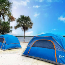 Load image into Gallery viewer, CAMPROS CP Tents for Camping 2/4/6 Person, Waterproof Windproof Dome Tent
