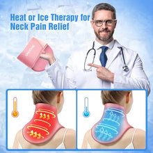Load image into Gallery viewer, ONLYCARE Neck Ice Pack Wrap Gel - Upgraded Shoulder Ice Packs for Injuries Reusable, Hot and Cold Compress Ice Packs for Neck, Relief of Pain, Swelling, Sprains, Office Pressure
