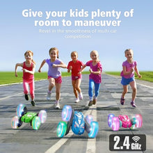 Load image into Gallery viewer, Amicool Remote Control Car for Boys 6-12 with Flashing Lights – 4WD Double-Sided

