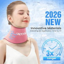 Load image into Gallery viewer, ONLYCARE Neck Ice Pack Wrap Gel - Upgraded Shoulder Ice Packs for Injuries Reusable, Hot and Cold Compress Ice Packs for Neck, Relief of Pain, Swelling, Sprains, Office Pressure
