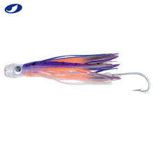Load image into Gallery viewer, OCEAN CAT Trolling Lure Set of 6 6 inch Offshore Big Game Deep Sea Fishing Gear Mahi Trolling Lure for Marlin Tuna Mahi Dolphin Durado Wahoo Free Mesh Bag (6 in - Crystal Head - 6pcs)
