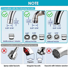 Load image into Gallery viewer, Vortopt Faucet Water Filter for Sink, T1 Rapid Flow, NSF Certified.
