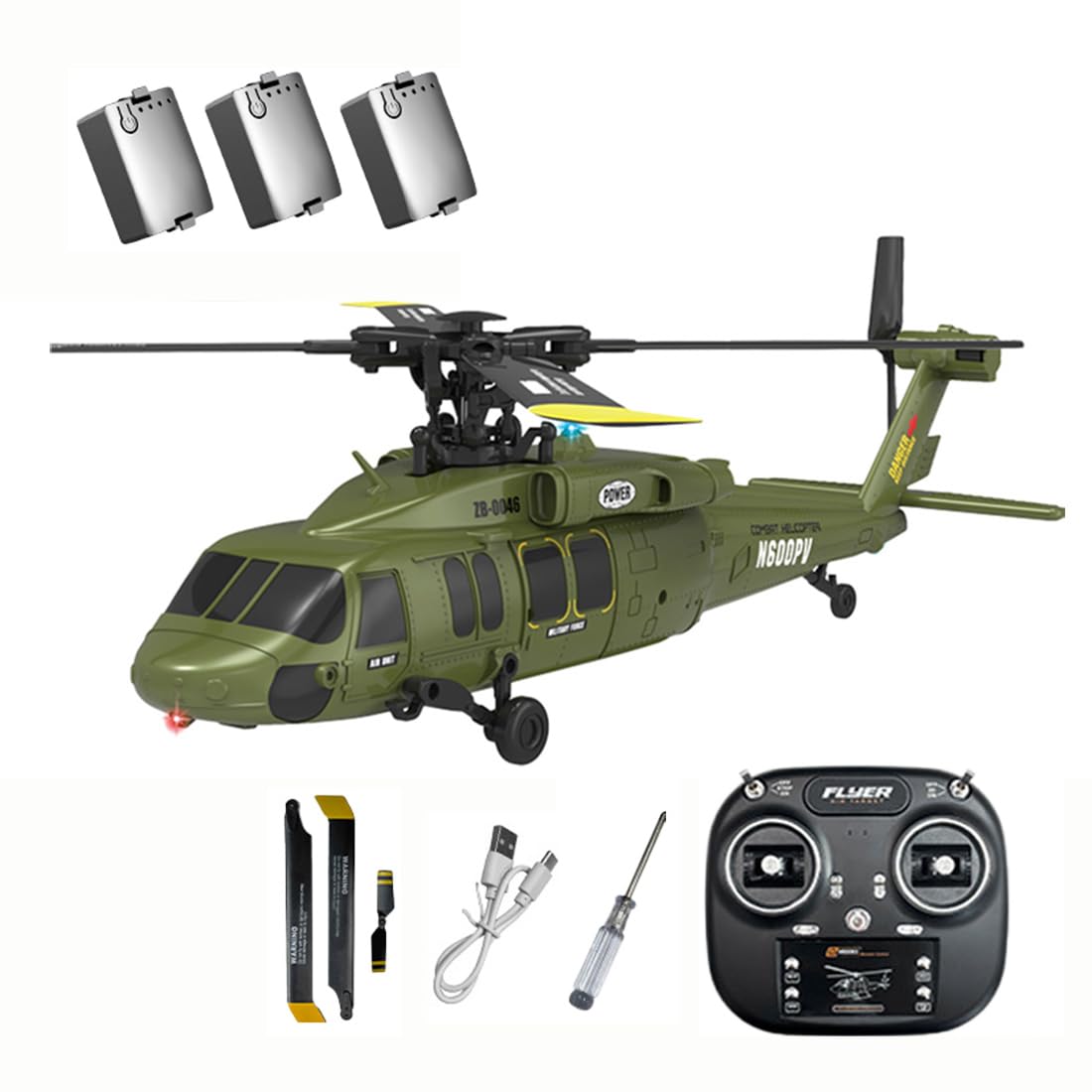 6CH Simulation RC Aircraft with Optical Flow & Altitude Hold & One-Key ...